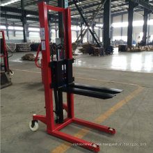 hot sale hydraulic industrial material moving stacker